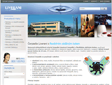 Tablet Screenshot of liverani.cz